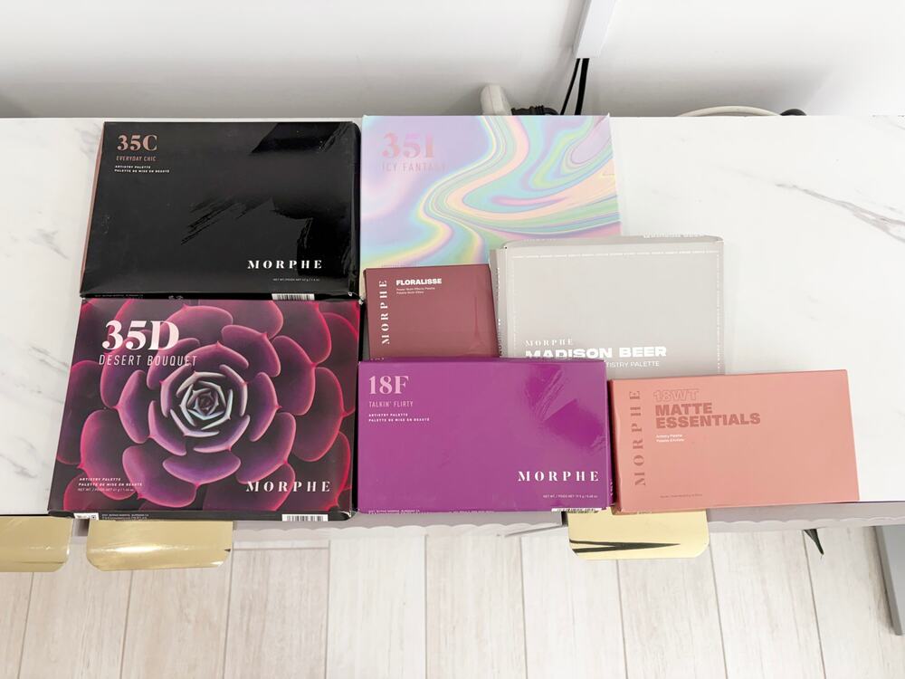 NEW Morphe Bundle of 7 Eyeshadow Palettes